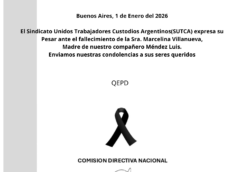 COMUNICADO DE FALLECIMIENTO