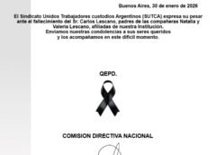 Comunicado de Fallecimiento