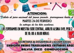 Continua la entrega de utiles…